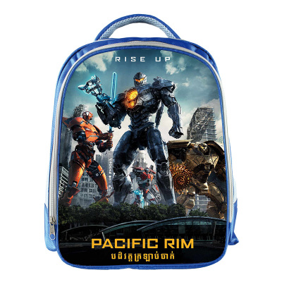 Pacific Rim Uprising Backpack School Bag Blue - Image 14