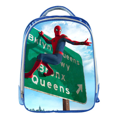 Spider-Man Homecoming Backpack School Bag Blue - Image 7
