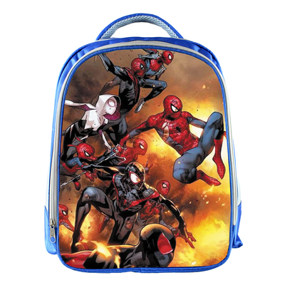 Spider-Man Homecoming Backpack School Bag Blue - Image 31