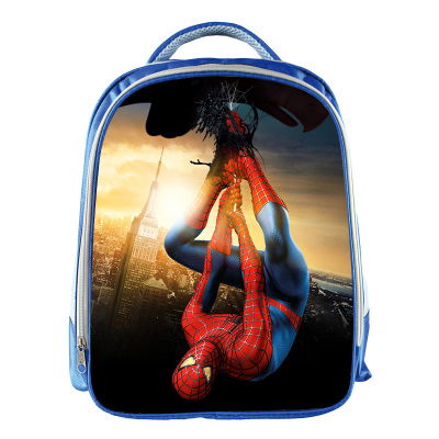 Spider-Man Homecoming Backpack School Bag Blue - Image 3