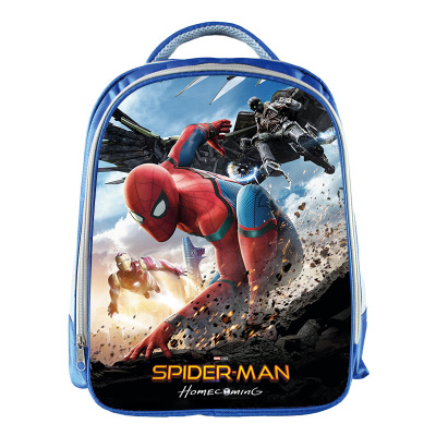Spider-Man Homecoming Backpack School Bag Blue - Image 5