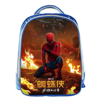 Spider-Man Homecoming Backpack School Bag Blue - Image 6
