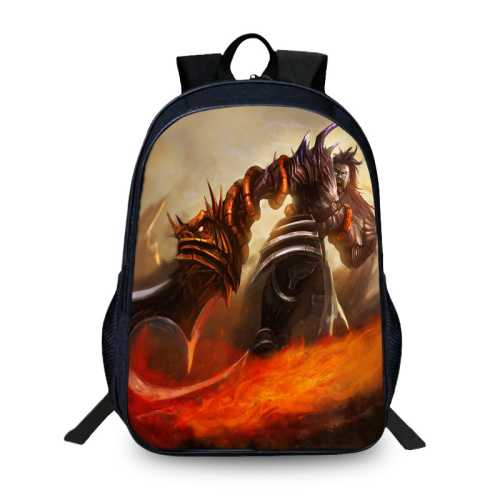 16‘’League of Legends Backpack School Bag Black - Image 11