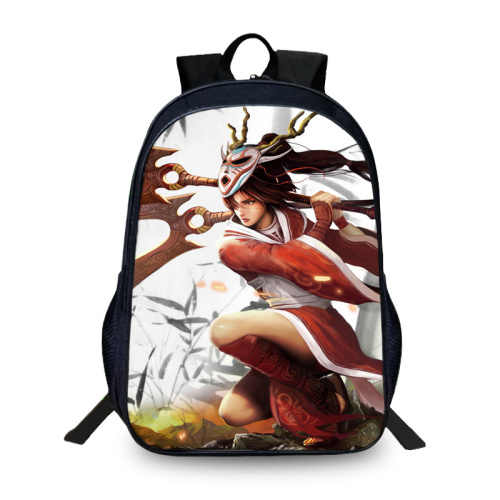 16‘’League of Legends Backpack School Bag Black - Image 12