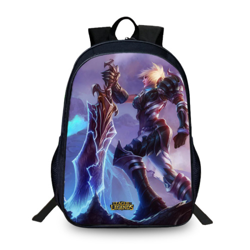 16‘’League of Legends Backpack School Bag Black - Image 10