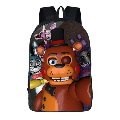 16″ Five Nights at Freddy's Backpack School Bag - Image 7
