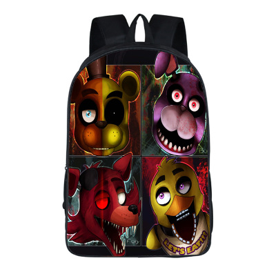 16″ Five Nights at Freddy's Backpack School Bag