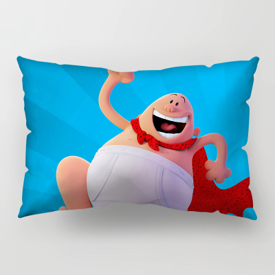 Captain Underpants Premium Hollow Cotton Long Pillow - Image 12