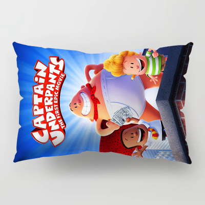Captain Underpants Premium Hollow Cotton Long Pillow - Image 5