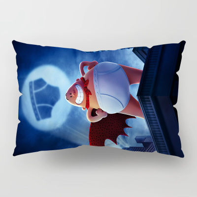 Captain Underpants Premium Hollow Cotton Long Pillow - Image 7