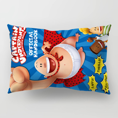 Captain Underpants Premium Hollow Cotton Long Pillow - Image 8