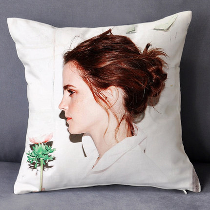 Emma Watson Premium Hollow Cotton Pillow - Image 12