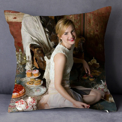 Emma Watson Premium Hollow Cotton Pillow - Image 13