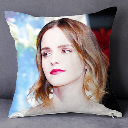 Emma Watson Premium Hollow Cotton Pillow - Image 15