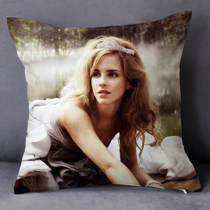 Emma Watson Premium Hollow Cotton Pillow - Image 19