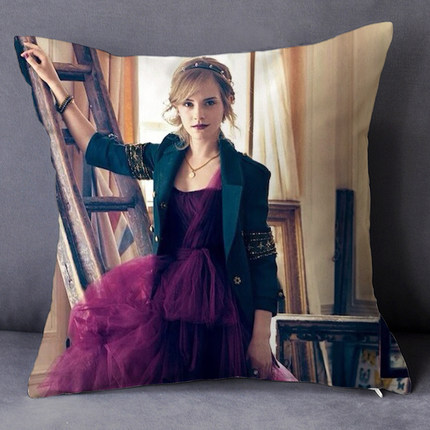 Emma Watson Premium Hollow Cotton Pillow - Image 22