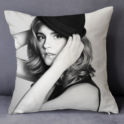 Emma Watson Premium Hollow Cotton Pillow - Image 6