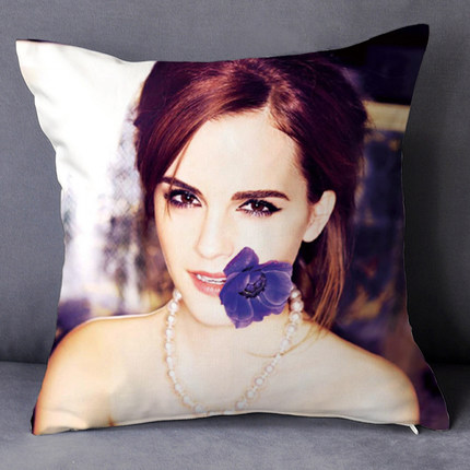 Emma Watson Premium Hollow Cotton Pillow - Image 7