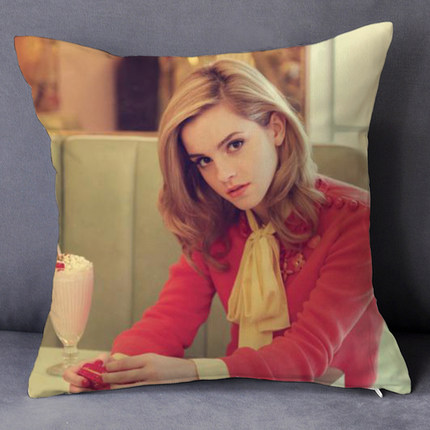 Emma Watson Premium Hollow Cotton Pillow - Image 9