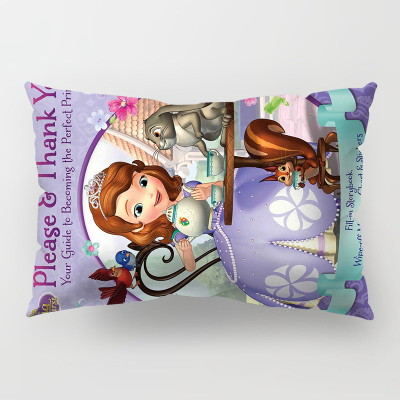 Sofia the First Premium Hollow Cotton Long Pillow - Image 14