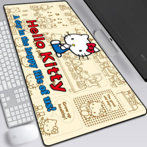 Hello Kitty Cartoon The Desk Pad 800mmx300mmx5mm