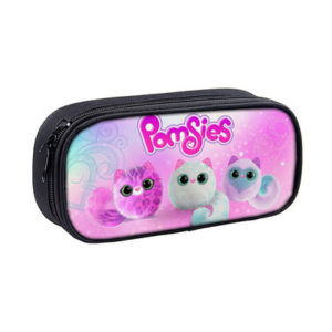 Pomsies Pen Case Student’s Large Capacity Pencil Bag