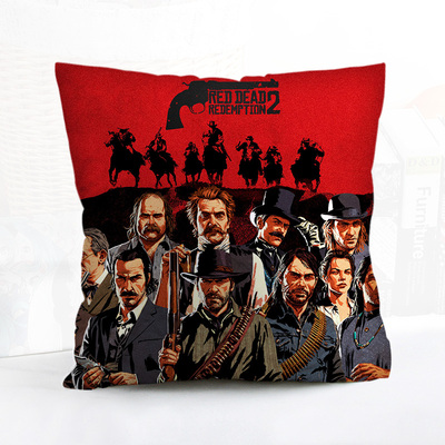 Red Dead RedemptionⅡ Premium Hollow Cotton Pillow - Image 10