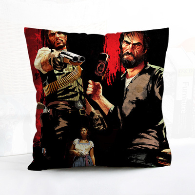 Red Dead RedemptionⅡ Premium Hollow Cotton Pillow - Image 3