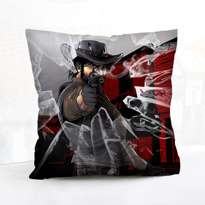 Red Dead RedemptionⅡ Premium Hollow Cotton Pillow - Image 4