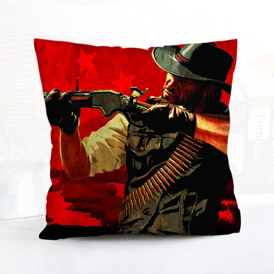 Red Dead RedemptionⅡ Premium Hollow Cotton Pillow - Image 5