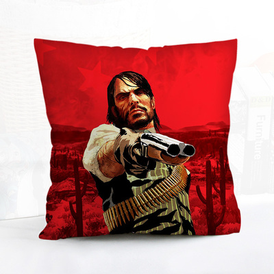Red Dead RedemptionⅡ Premium Hollow Cotton Pillow - Image 9