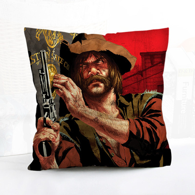 Red Dead RedemptionⅡ Premium Hollow Cotton Pillow - Image 13