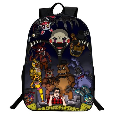16"Five Nights at Freddy's Backpack School Bag - Image 5