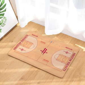 NBA Basketball Gym Ultra Soft Indoor Modern Area Rugs Fluffy Living Room Carpets Suitable for Children Bedroom