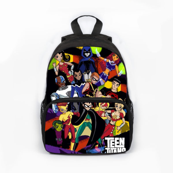 13 Inch Teen Titans Go Backpack School Bag - Image 7