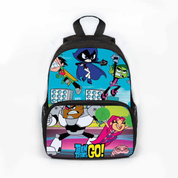 13 Inch Teen Titans Go Backpack School Bag - Image 8