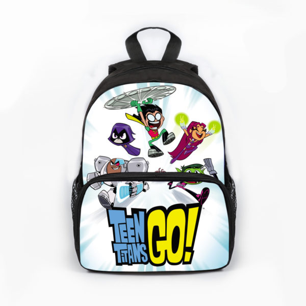 13 Inch Teen Titans Go Backpack School Bag - Image 9