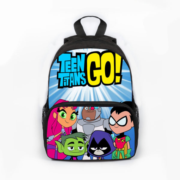 13 Inch Teen Titans Go Backpack School Bag - Image 10