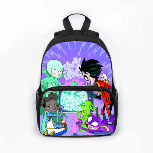 13 Inch Teen Titans Go Backpack School Bag - Image 17