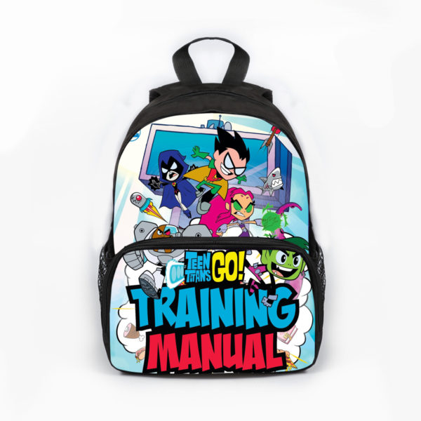 13 Inch Teen Titans Go Backpack School Bag - Image 2