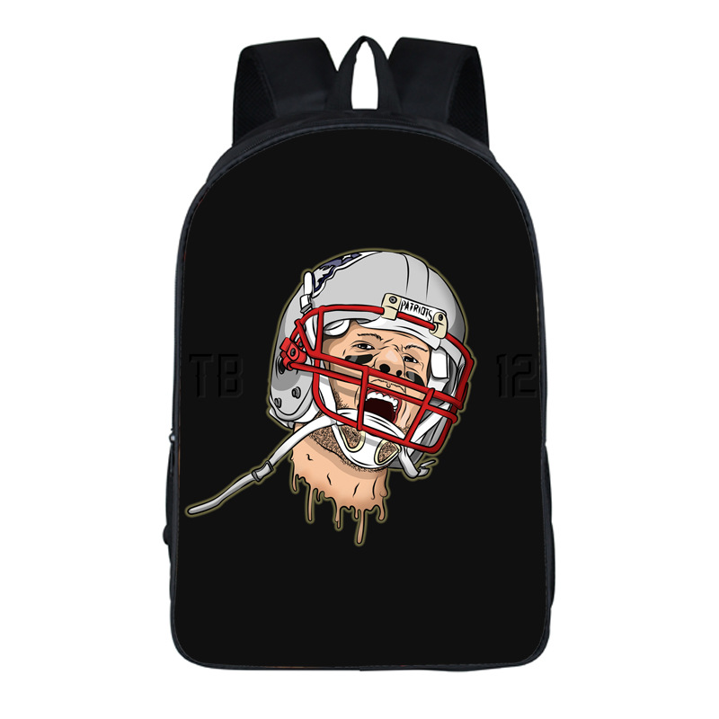 16″ Rugby Backpack School Bag - Image 10