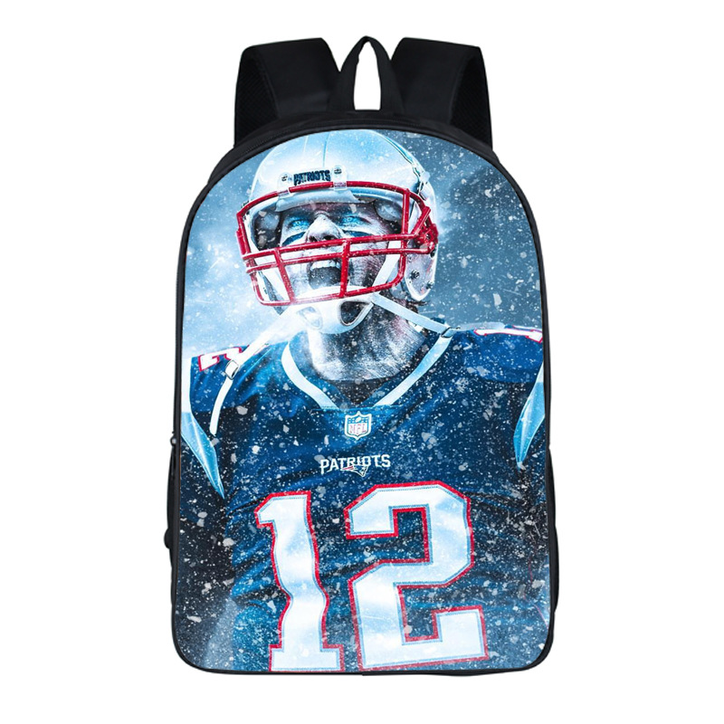 16″ Rugby Backpack School Bag - Image 9