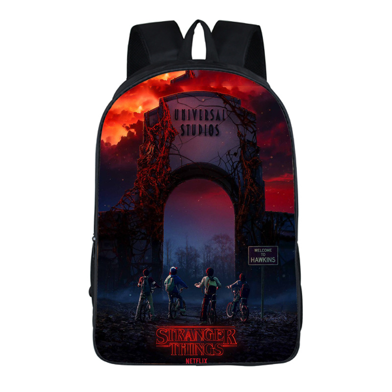 16″Stranger Things Season Backpack School Bag - Image 11