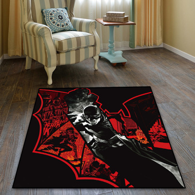 Batman Ultra Soft Indoor Modern Area Rugs Fluffy Living Room Carpets Suitable For Children Bedroom - Image 22