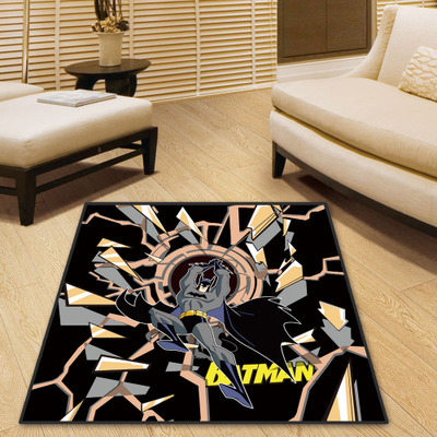 Batman Ultra Soft Indoor Modern Area Rugs Fluffy Living Room Carpets Suitable For Children Bedroom - Image 6