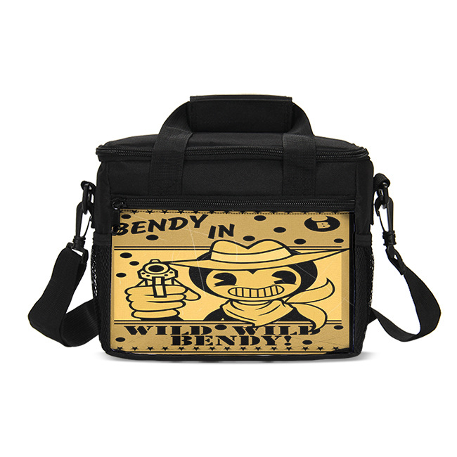 Bendy and the Ink Machine Lunch Bag Outdoor Picnic Bag - Image 7