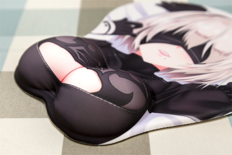 NieR:Automata 3D Mouse Pad with Wrist Support Rest Mat - Image 4