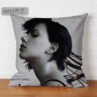 Scarlett Johansson Premium Hollow Cotton Pillow - Image 6
