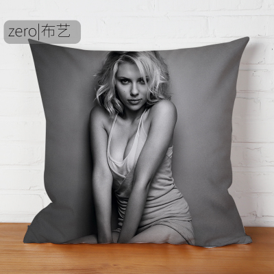 Scarlett Johansson Premium Hollow Cotton Pillow - Image 5