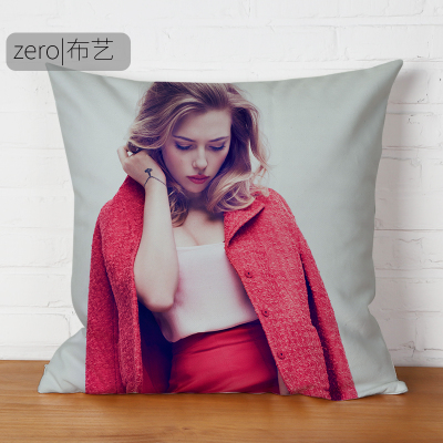 Scarlett Johansson Premium Hollow Cotton Pillow - Image 21